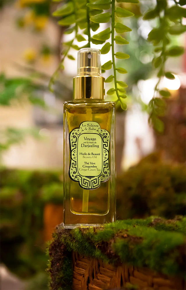 Beauty Oil 100ml Ginger Green Tea Fragrance