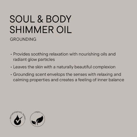 Soul & Body Shimmer Oil Grounding 100 ml