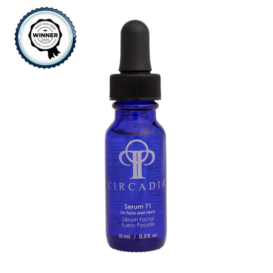 serum circadia rosacea face