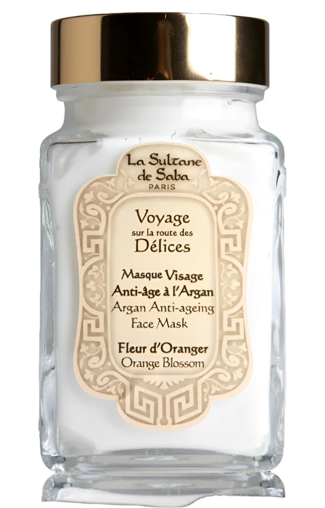 Face Mask - Argan and Orange Blossom - Journey To The Route Of Delights